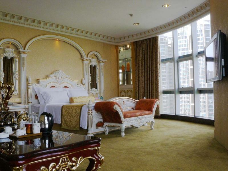 Kingstyle Guansheng Hotel Kanton Zimmer foto